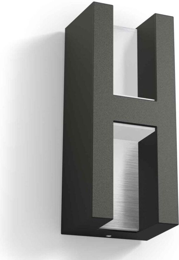 myGarden Shadow Outdoor wall lantern, LED 2x4,5W, Anthracite