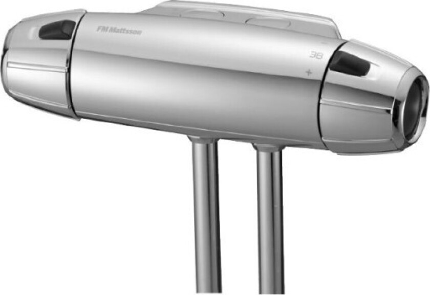 9000E dusjbatteri, krom