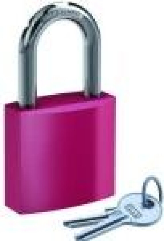 6190-4000-ROT Hængelås Forskellige Rød