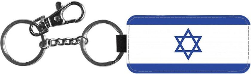 Israel Flagga Nøkkelring