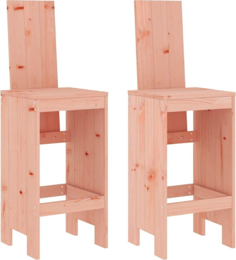 Barkrakker 2 stk 40x42x120 cm heltre douglasgran