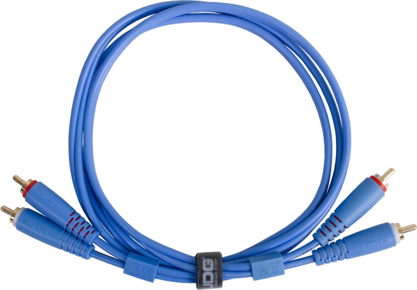 Gear Lydkabel 2x Rca - 2x Rca Blue 1,5m