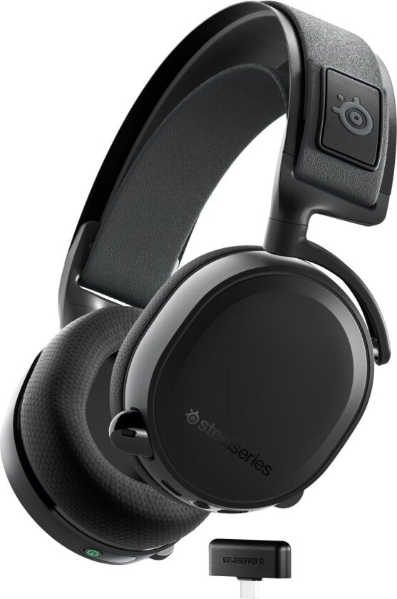 SteelSeries - Arctis 7+ Wireless 7.1 Surround Sound Gaming Headset - Black - Multiteknik