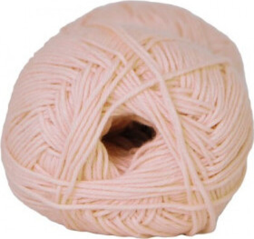 Cotton No. 8 Garn 915 Lys Rosa
