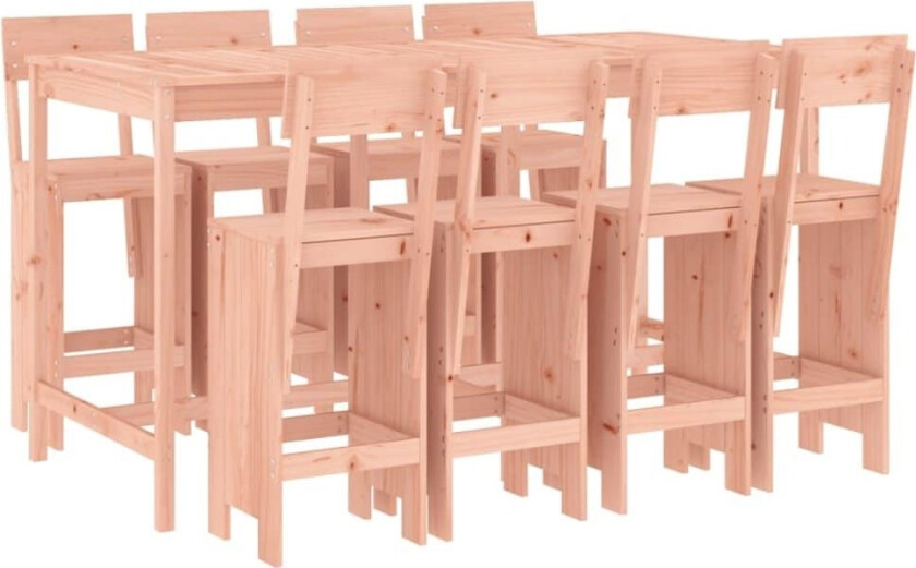 Hagebarsett 9 deler heltre douglasgran