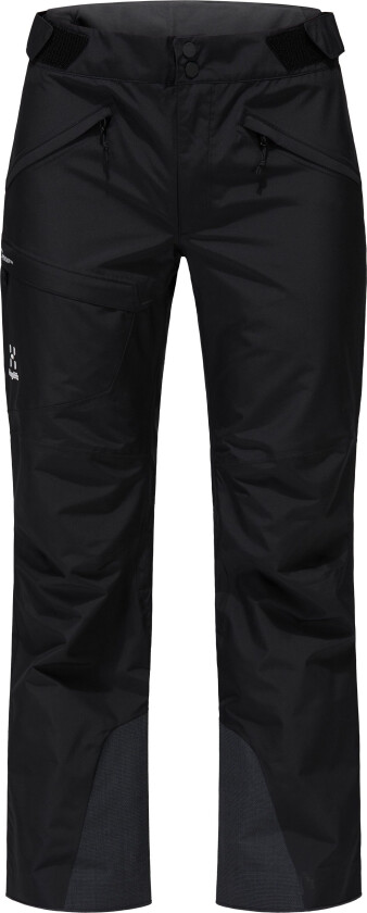 Alpine Pant Lumi Form Women 22/23, skibukse dame TRUE BLACK