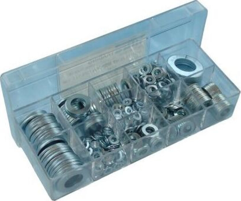 80161 Brikkesortiment DIMENSJONER 4,3-21, DIN 125 A, HV140