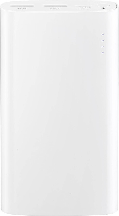 Standard 10050 mAh powerbank (hvit)