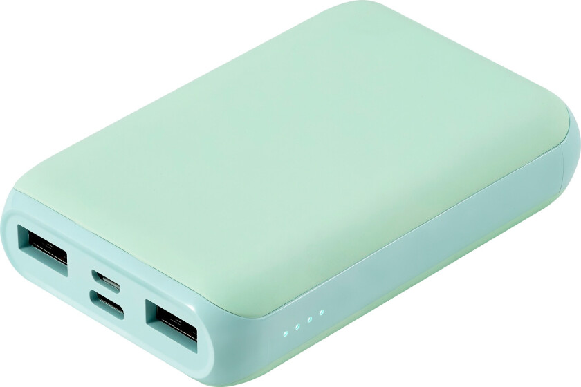 10,000 mAh Mini Size powerbank (grønn)