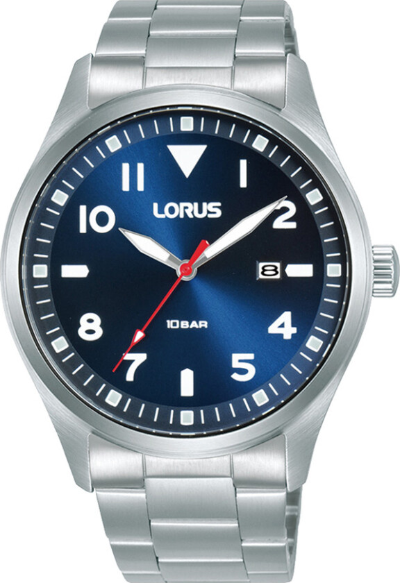 Mens RH925QX9 - Kvarts - Sølv - Herreklokker - Rustfritt stål - ledd m/pin - Mineral