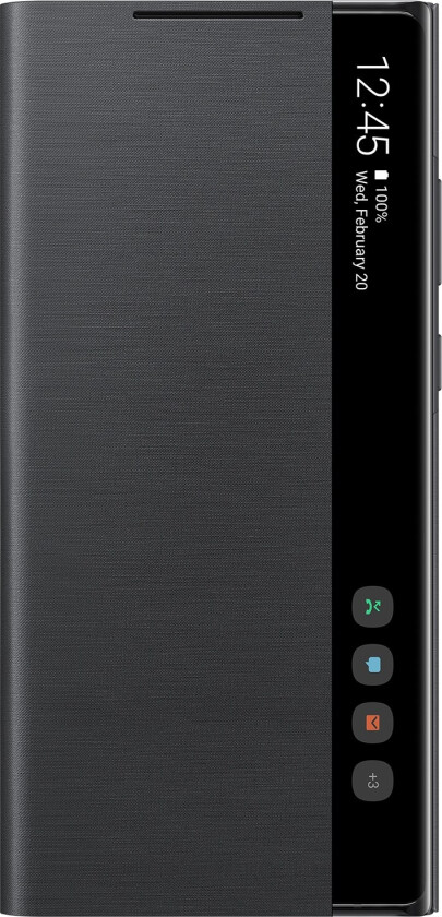 Galaxy Note 20 5G Clear View deksel (grå)