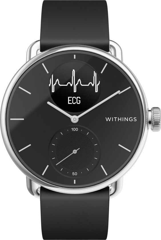 ScanWatch hybrid smartklokke 38 mm (sort)