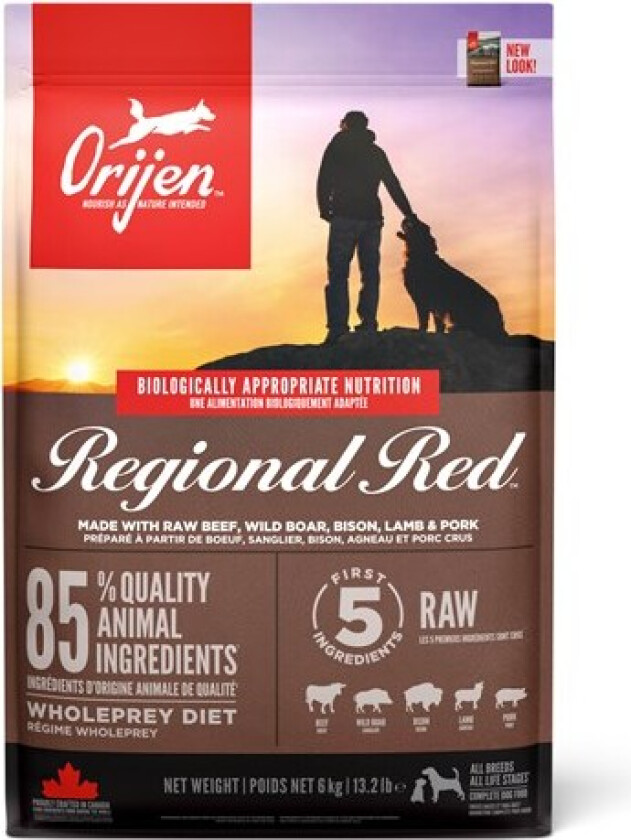Bilde av Orijen Dog Regional Red (11,4 kg)
