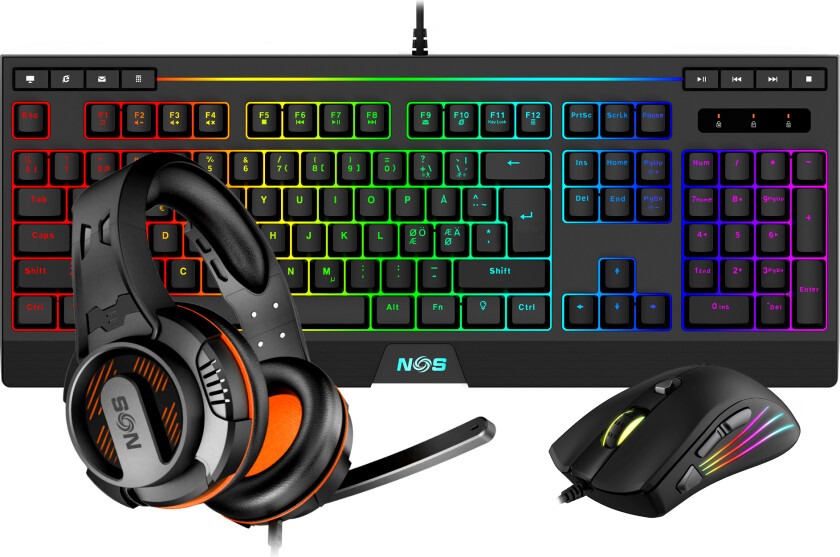 Z-300 3-i-1-pakke med headset/tastatur/mus for gaming