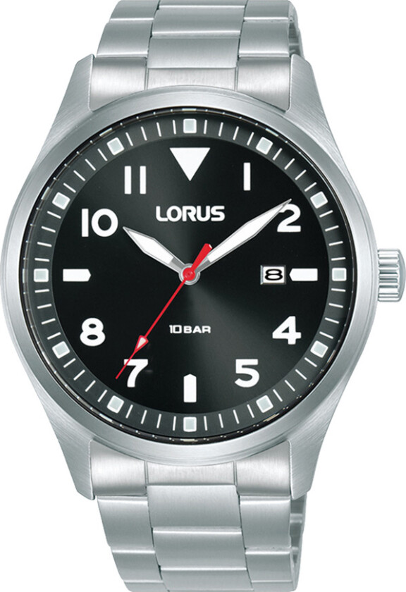 Mens RH923QX9 - Kvarts - Sølv - Herreklokker - Rustfritt stål - ledd m/pin - Mineral