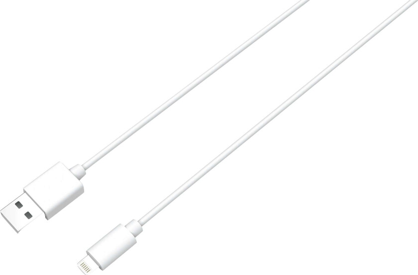Bilde av USB-A til Lightning MFi-kabel 1 m (hvit)