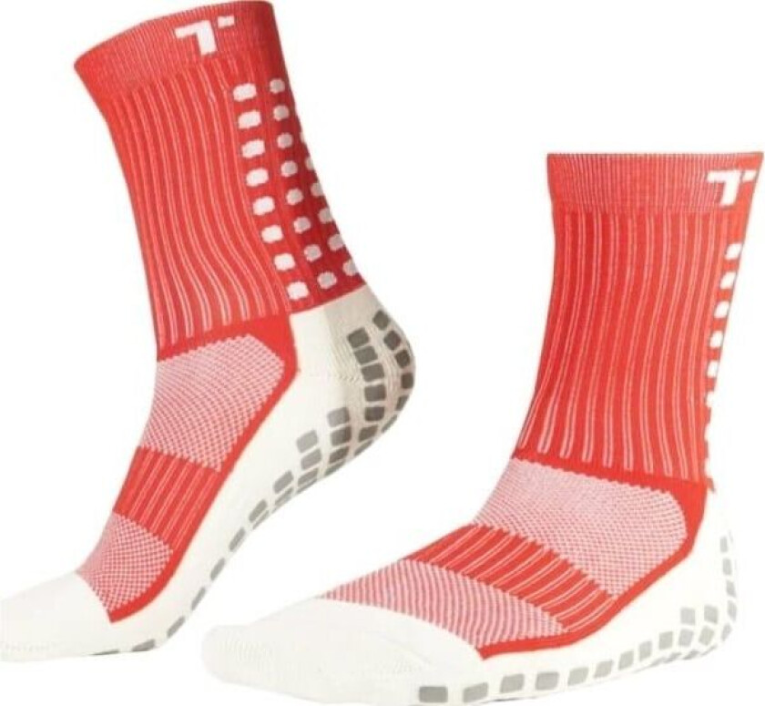 Trusox Trusox 3.0 Cushion fotballsokker S737415 rød 34-38,5