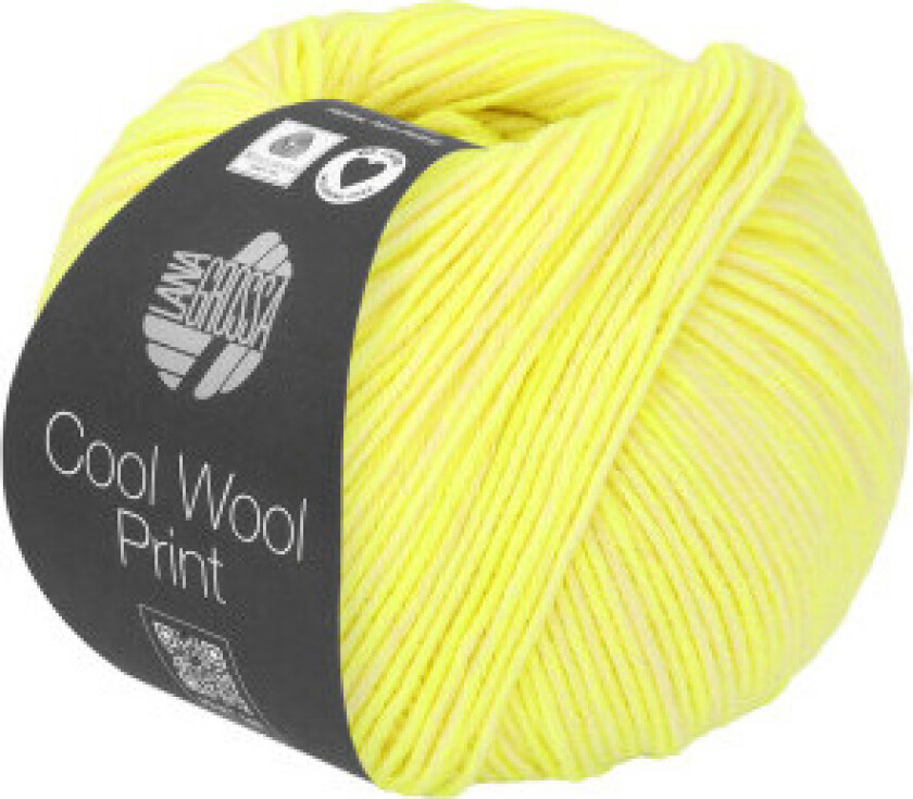 Cool Wool Garn 6521 Neongul / Mykgul