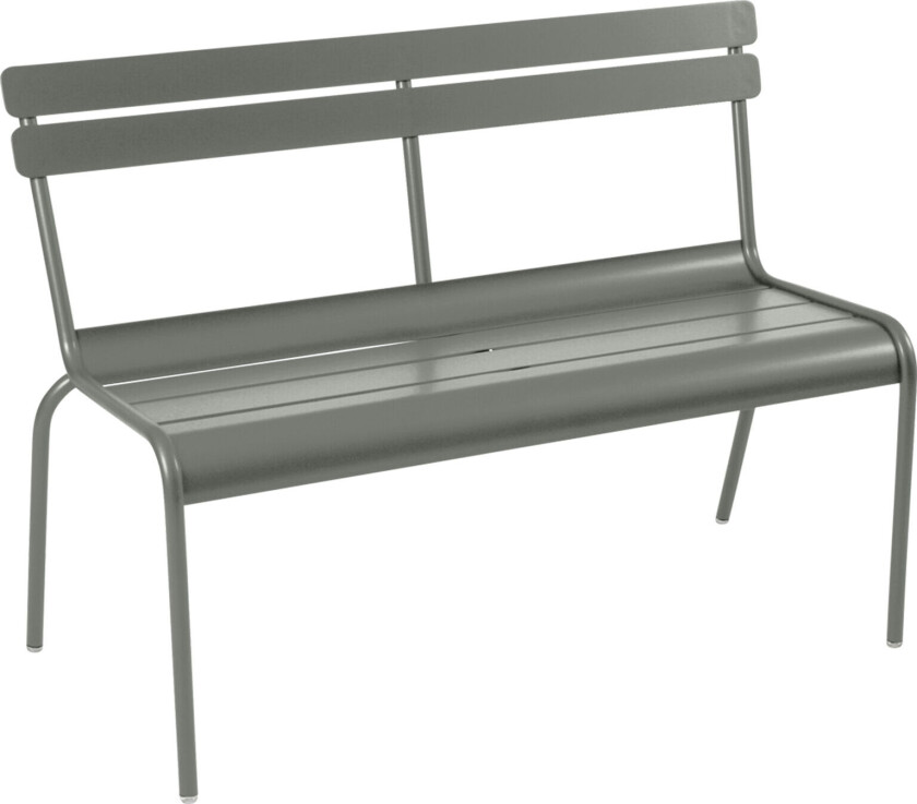 Luxembourg Bench with Backrest Rosemary 48