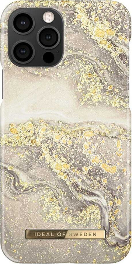 iDeal fashion deksel til iPhone 12 Pro (sparkle greige)