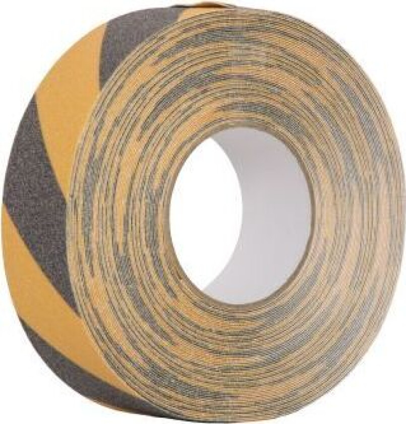 7000145698 Antiskliteip gul/svart, 50 mm x 20 m, RLS