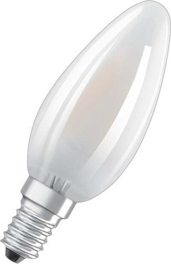 LED-lyspære Comfort Candle 3,4W/940 (40W) Frosted Dimmable E14