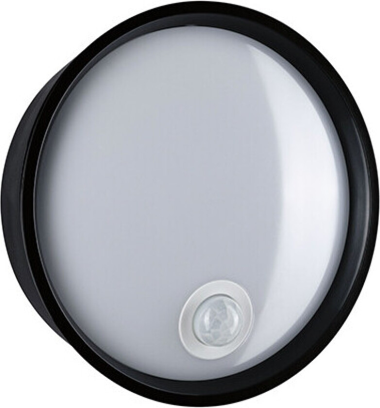 - Platomo Utendørs Vegglampe w/Sensor SWR Black