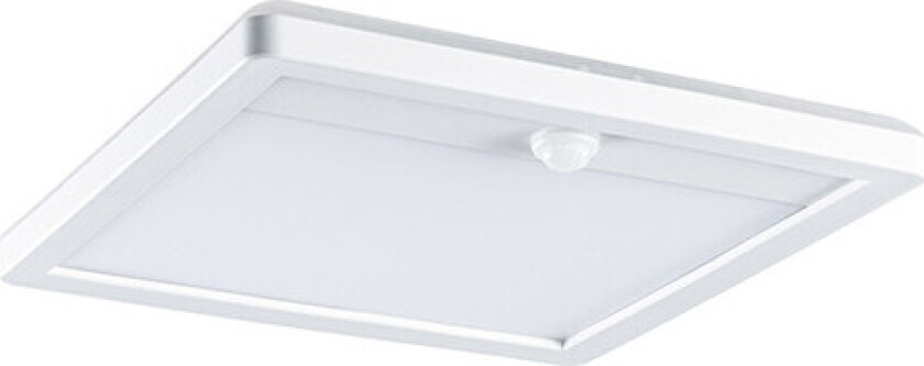 - Lamina Utendørs Vegg-/Taklampe w/Sensor Square SWR White