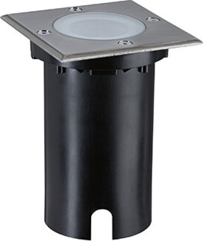 - Floor Utendørs Nedgravnings Spot Square IP67 SWR Brushed Iron/Alu