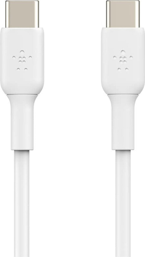 BOOST CHARGE USB-C til USB-C-kabel 2 m (hvit)