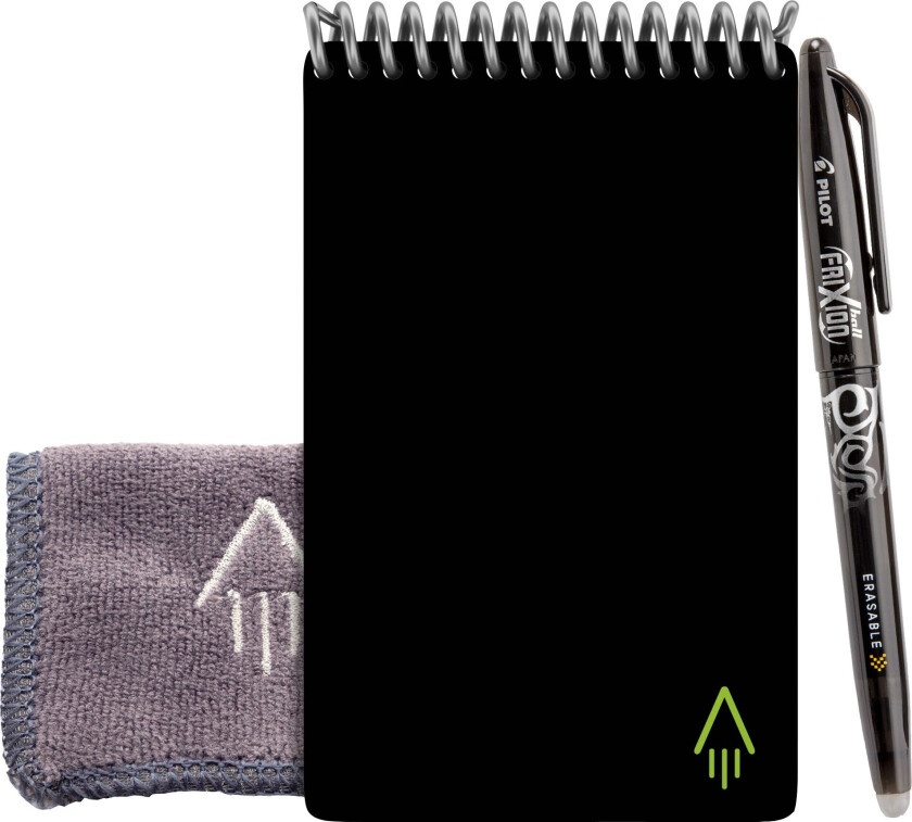 Mini gjenbrukbar notatblokk (infinity black)
