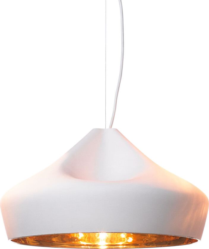 Pleat Box 47 Led - White, Gold