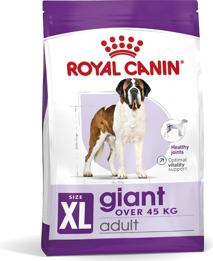 1kg/3kg gratis! 9kg/18kg Royal Canin Size Hundefôr Bonusbag - Giant Adult (15 kg + 3 kg gratis!)
