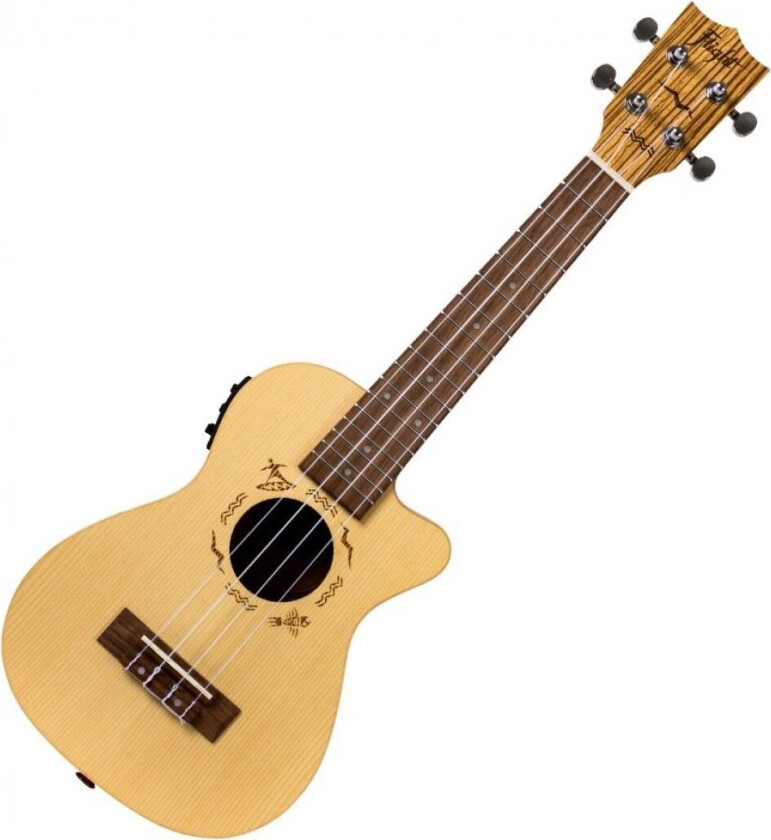 DUC328CEQ Concert Electro Ukulele Zeb B&S
