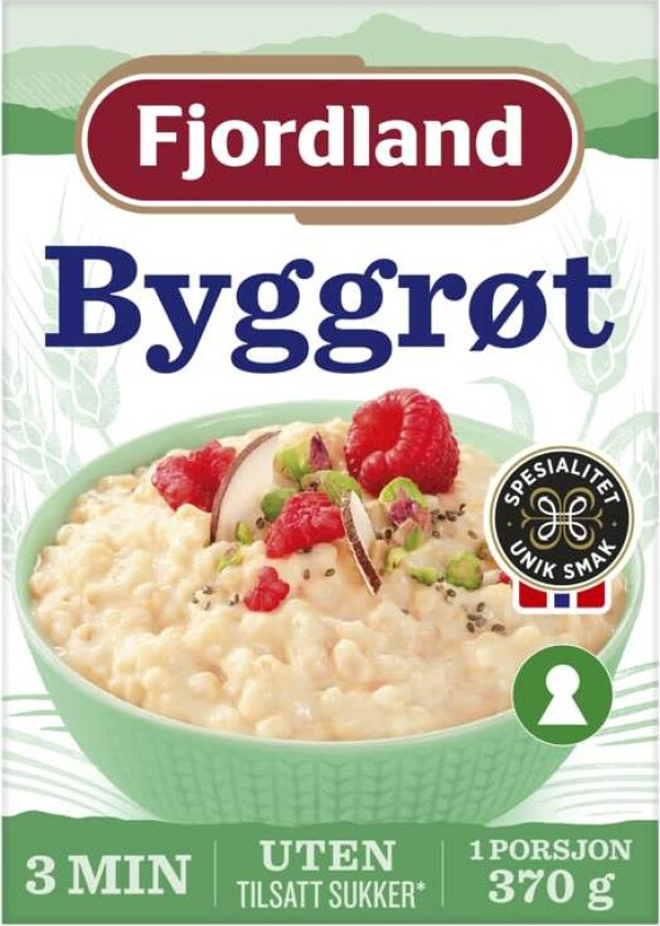Fjordland Byggrynsgrøt 370g
