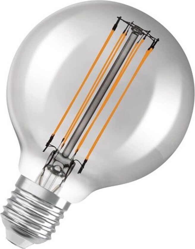LED-lyspære Vintage 1906 Globe80 11W/818 (42W) Smoke Dimmable E27