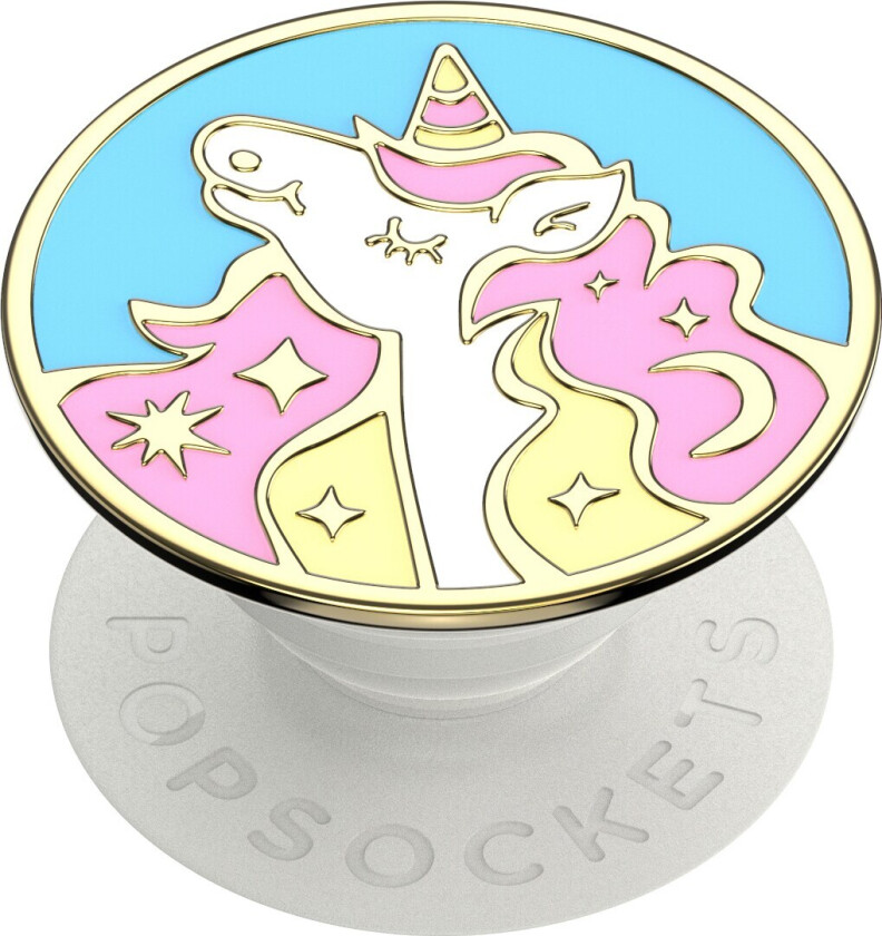 Popsockets Premium grep til mobile enheter (enamel mane event pink)