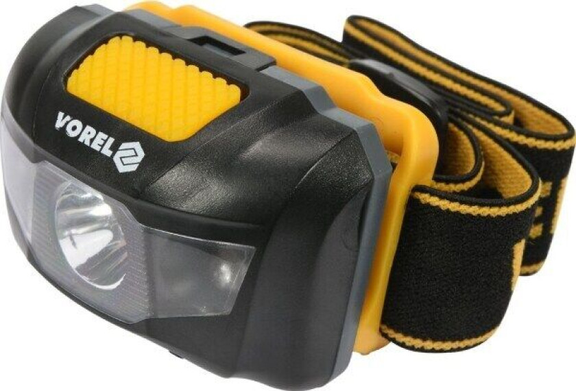 Vorel Headlamp 1 + 2 LED 100lm 3 x 1.5V AAA (88675)
