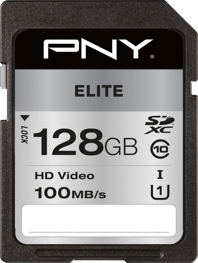Elite SDXC-minnekort 128 GB