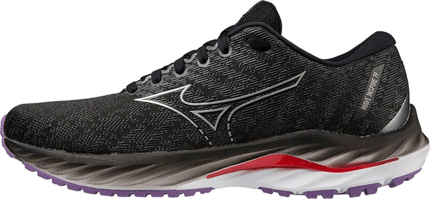 Wave Inspire 19, løpesko, dame Black/Silver/Bitswee