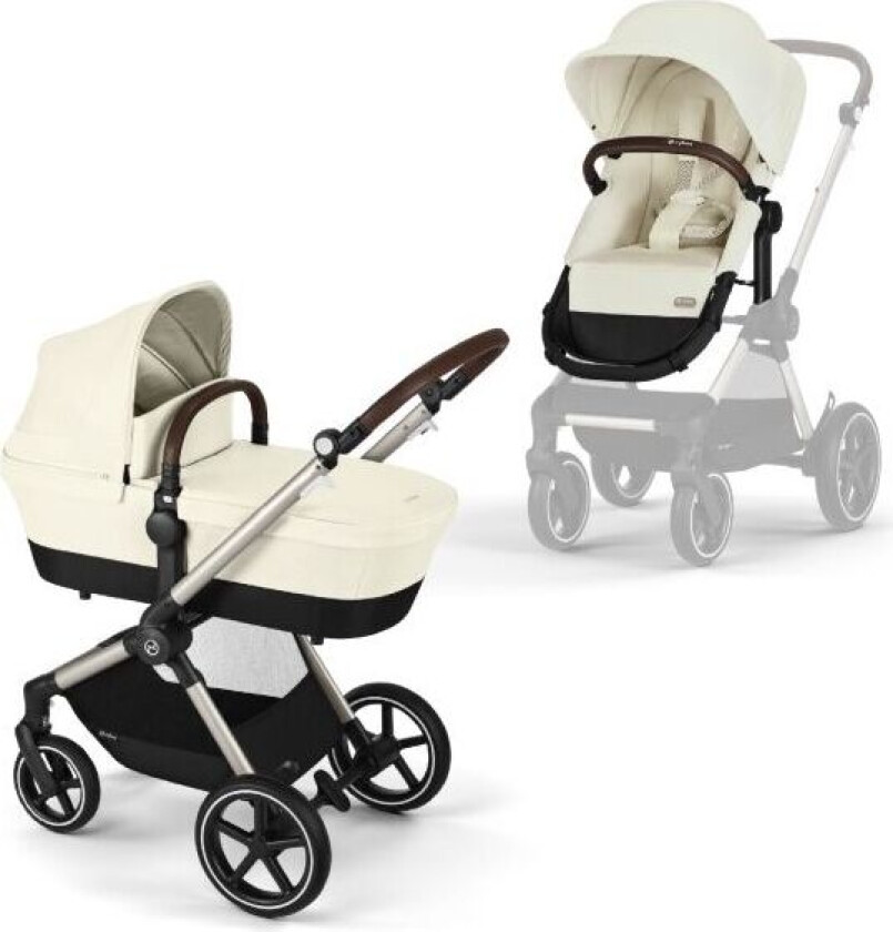 Cybex Barnevogn, Eos Lux 2i1, Kombivogn - Seashell Beige