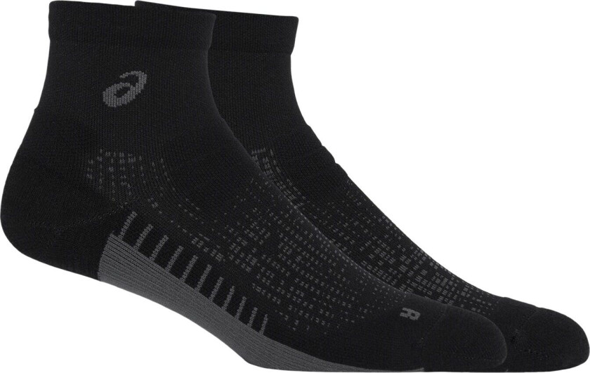 Asics Performance Run Quarter Sock, løpesokk, unisex Performance Black