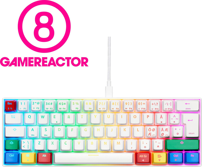 C-450 Mini PRO RGB gamingtastatur (RGBY)