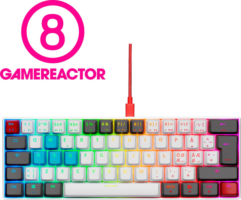 C-450 Mini PRO RGB gamingtastatur (Tilt)