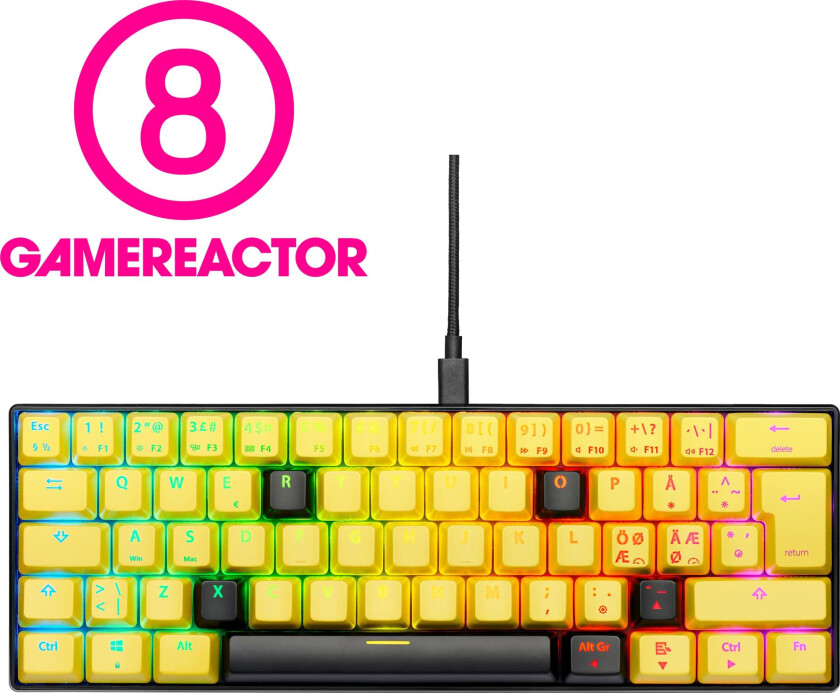 C-450 Mini PRO RGB gamingtastatur (Smyle)