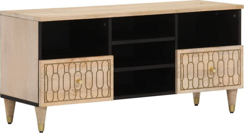 TV-benk 100x33x46 cm heltre mango