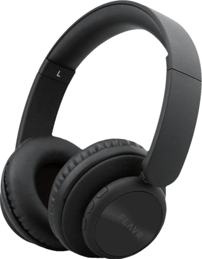F200 trådløse around-ear hodetelefoner (sort)