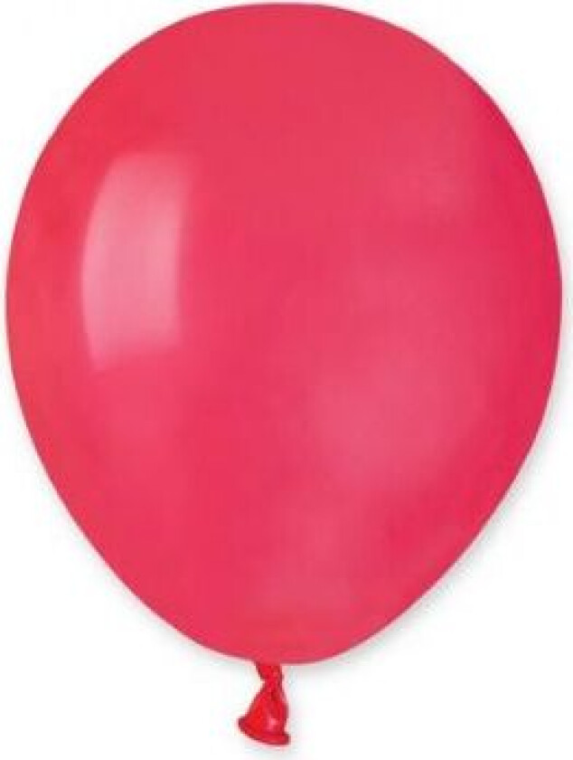 Ballong A50 Pastell 5 Rød 100 Stk.