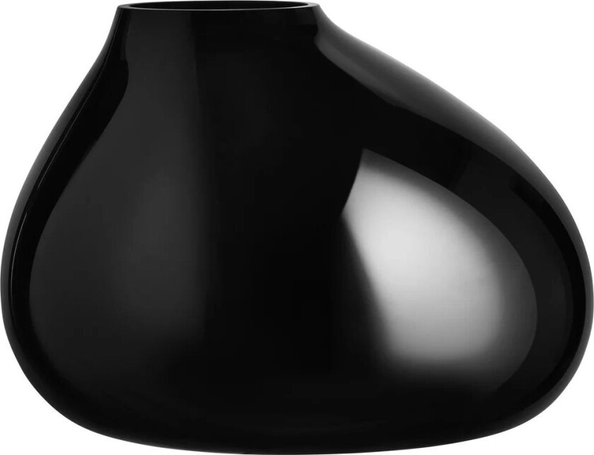 Ebon Vase Black 24 cm