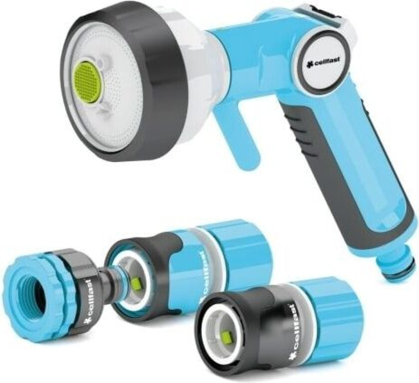 CELLFAST ERGO MED 3/4" 4-FUNKSJONER PISTOLSPRØYTE